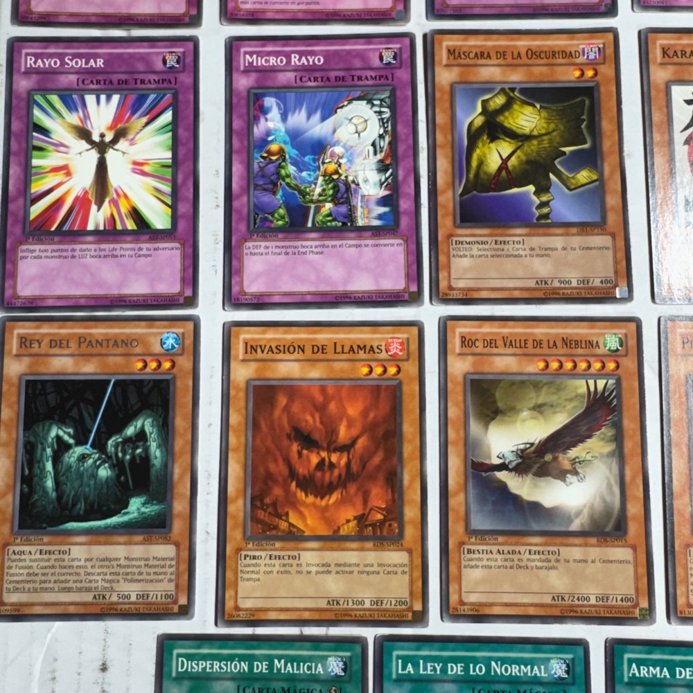 Yu-Gi-Oh! TCG Spanish Card Lot 26ct 1st Edition Mixed Sets Monster Spell Trap - Picture 6 of 9